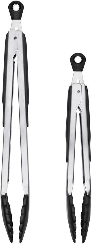 Oxo Good Grips Non-Stick Locking Tongs Set
