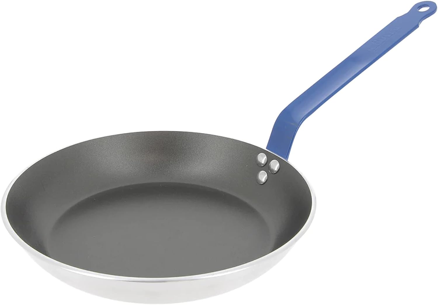 De Buyer Choc Round Non-Stick Fry Pan with Blue Handle – 28 cm