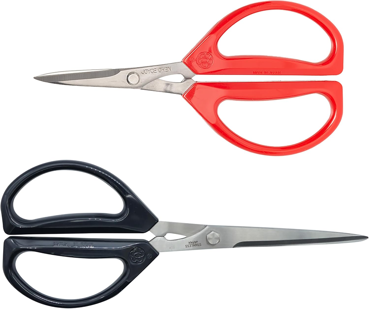 Joyce Chen Unlimited Scissors 2 Pack – Dark Navy & Red