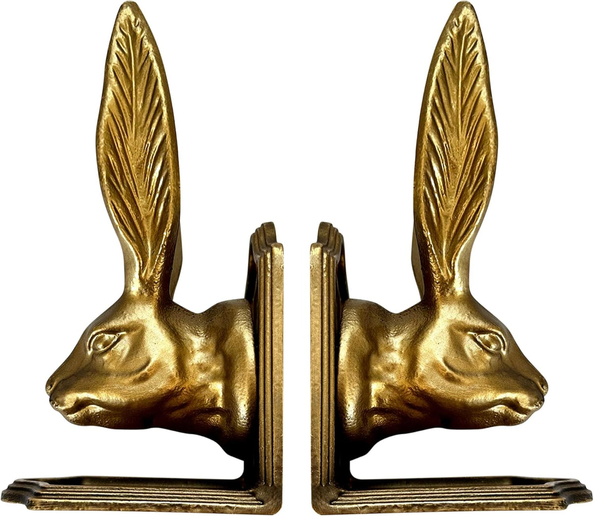 Fox Run Rabbit Iron Bookends, Set of 2