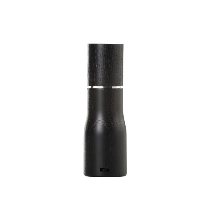 AdHoc LEVO Salt / Pepper Mill – Black Ash Wood – 5.9" / 15 cm