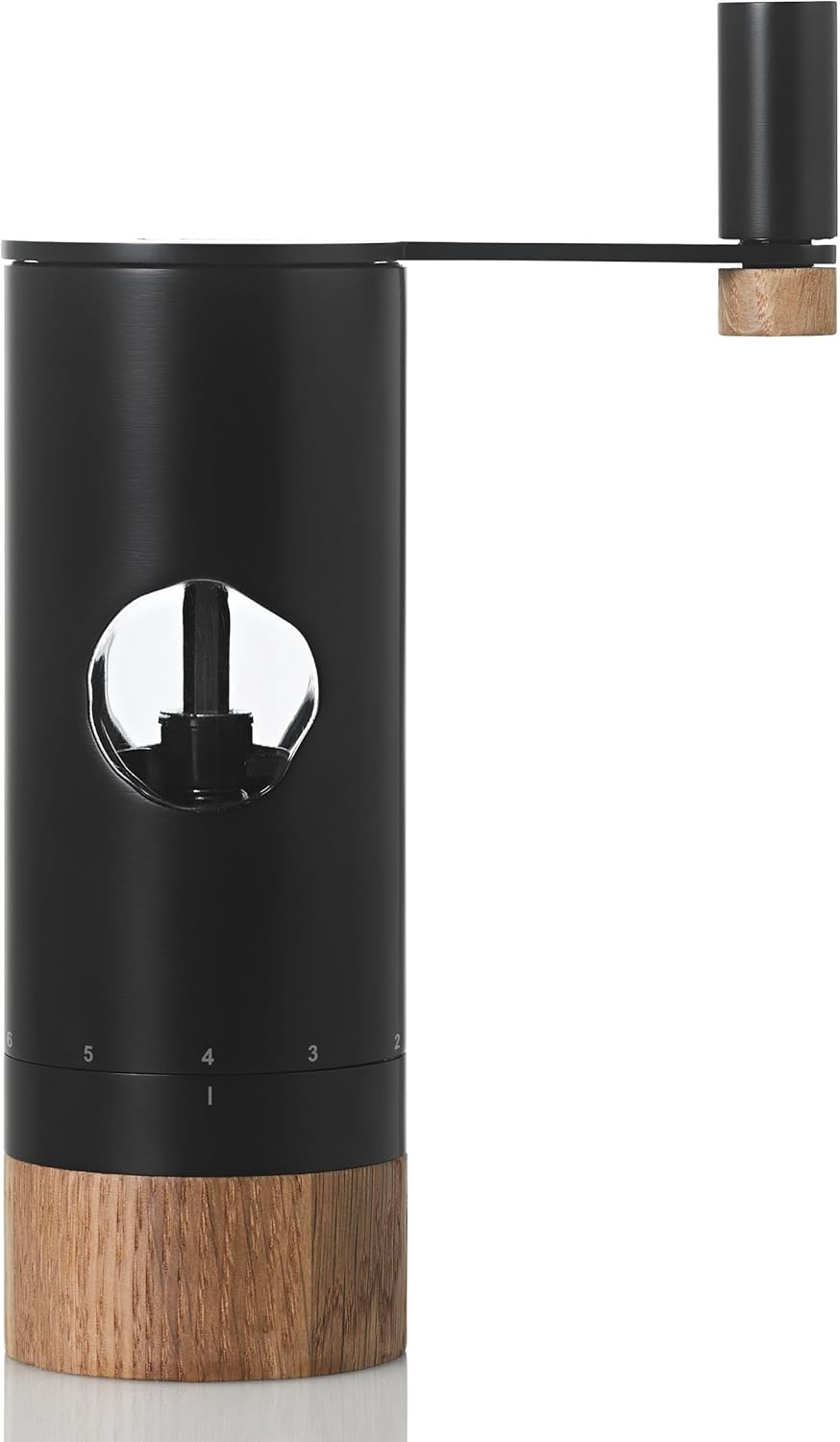 AdHoc PowerMill Stainless Steel Crank Handle Salt and Pepper Mill – 8" / 20 cm