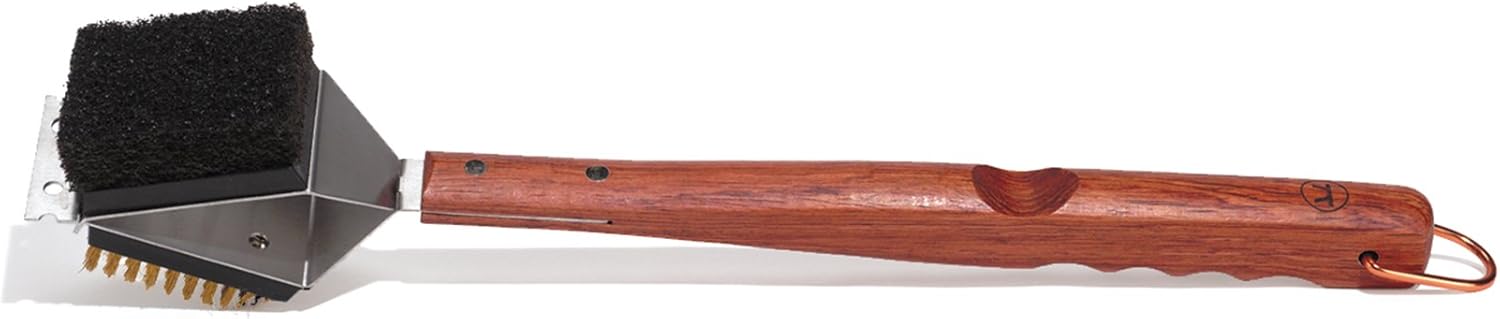 Outset Rosewood 3 in 1 Grill Brush