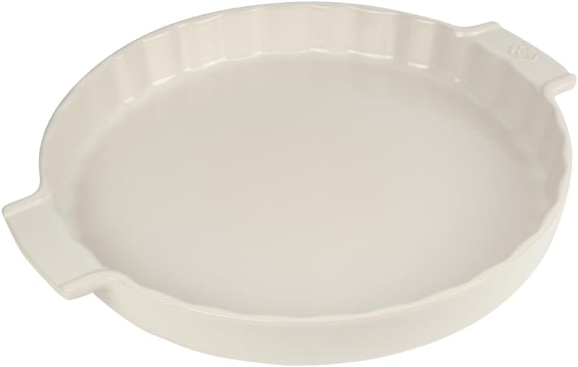 Peugeot Ceramic Tart Dish – Ecru – 30 cm