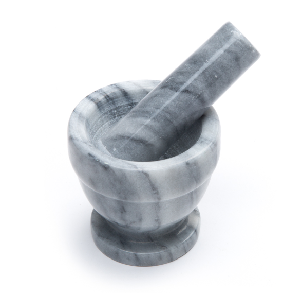 Fox Run White Marble Mortar & Pestle 3-Inch