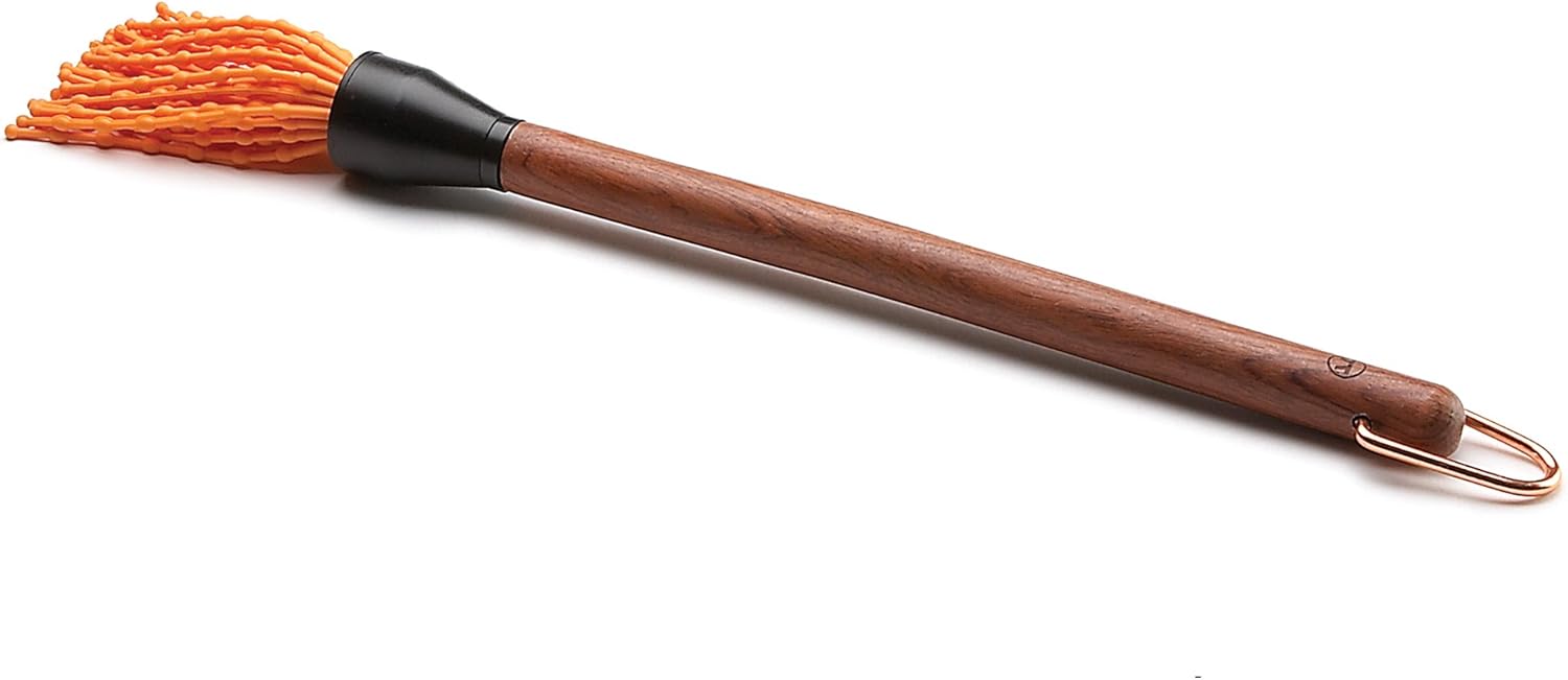 Outset Silicone Sop Mop & Basting Brush with Rosewood Handle