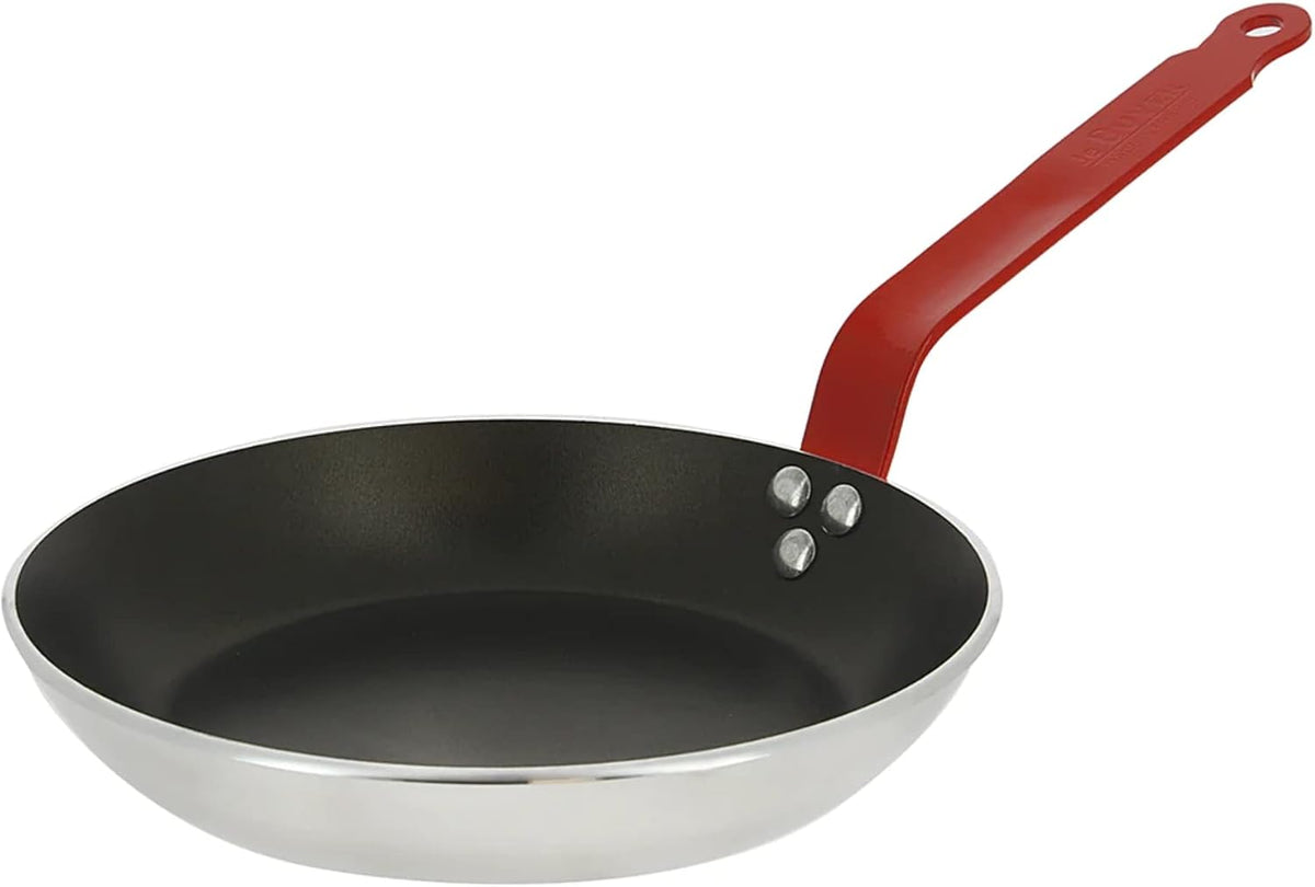 De Buyer Choc Round Non-Stick Fry Pan with Red Handle – 24 cm