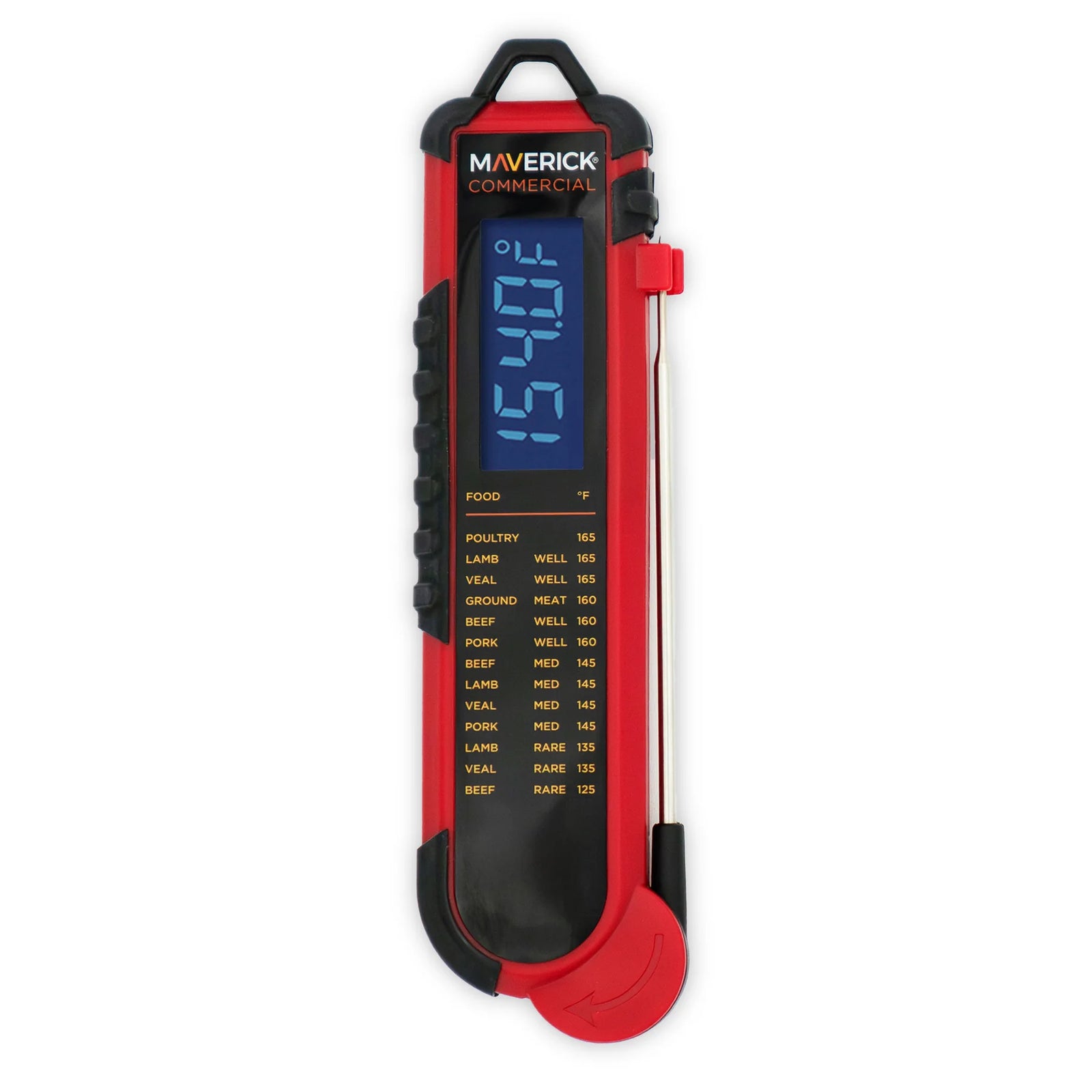 Maverick Pro-Temp Professional Thermocouple Thermometer - Red