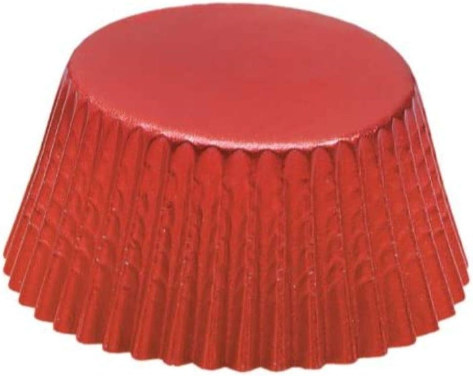 Fox Run Red Foil Bake Cups - 32 Pack