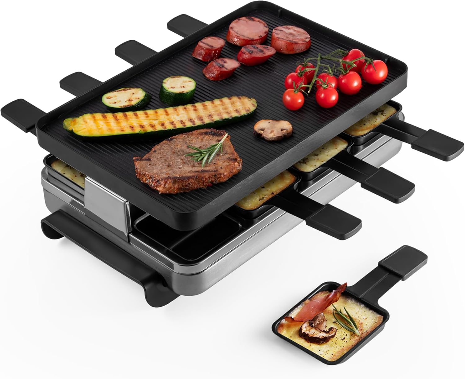 Swissmar 8 Person Stelvio Raclette Grill