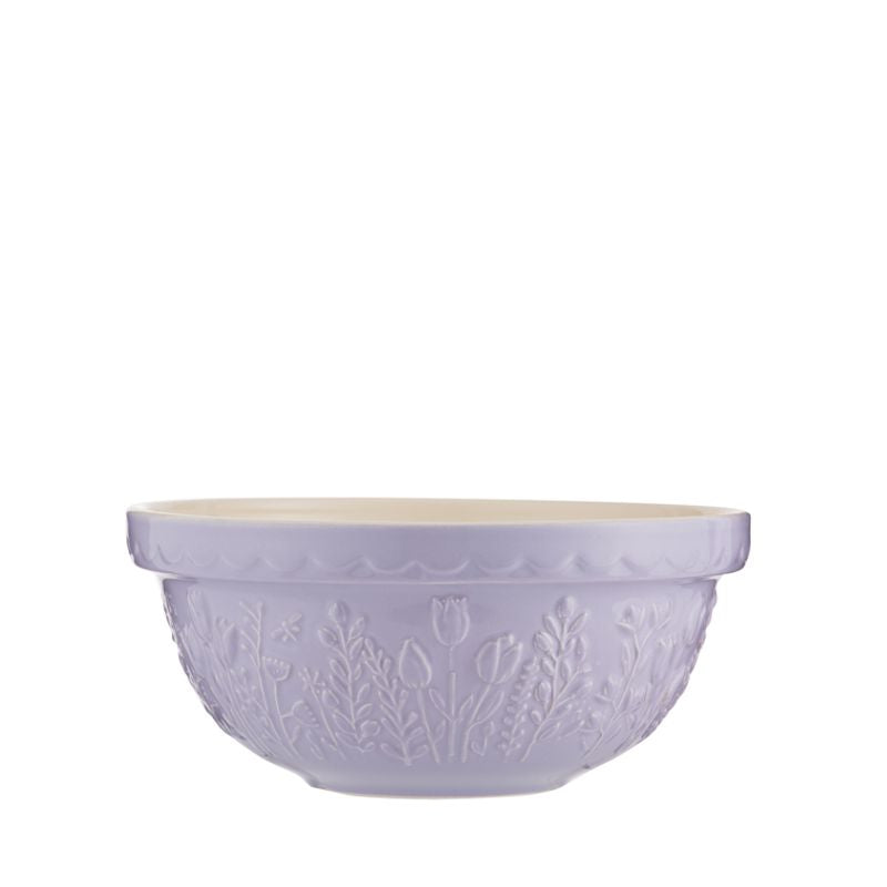 Mason Cash Meadow Mixing Bowl 9.75-Inch Lilac