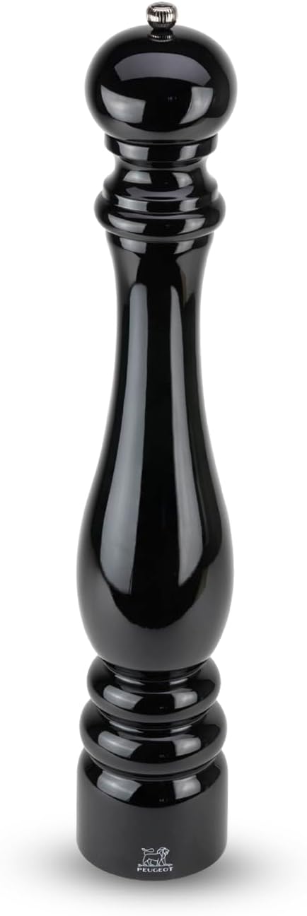Peugeot Paris Classic Black Lacquer Pepper Mill – 50 cm