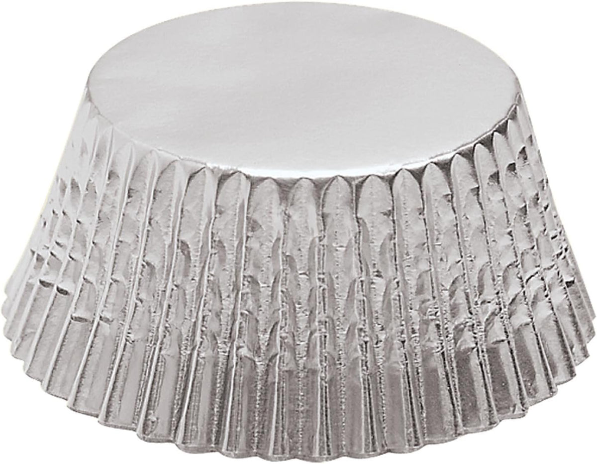 Fox Run Silver Foil Bake Cups - 32 Pack