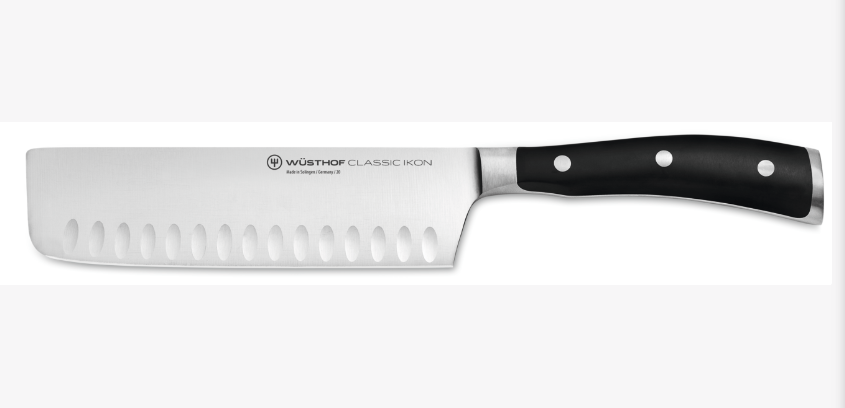 Wüsthof Classic Ikon Hollow Ground Nakiri Knife – 7" Wusthof by Kitchen Niche