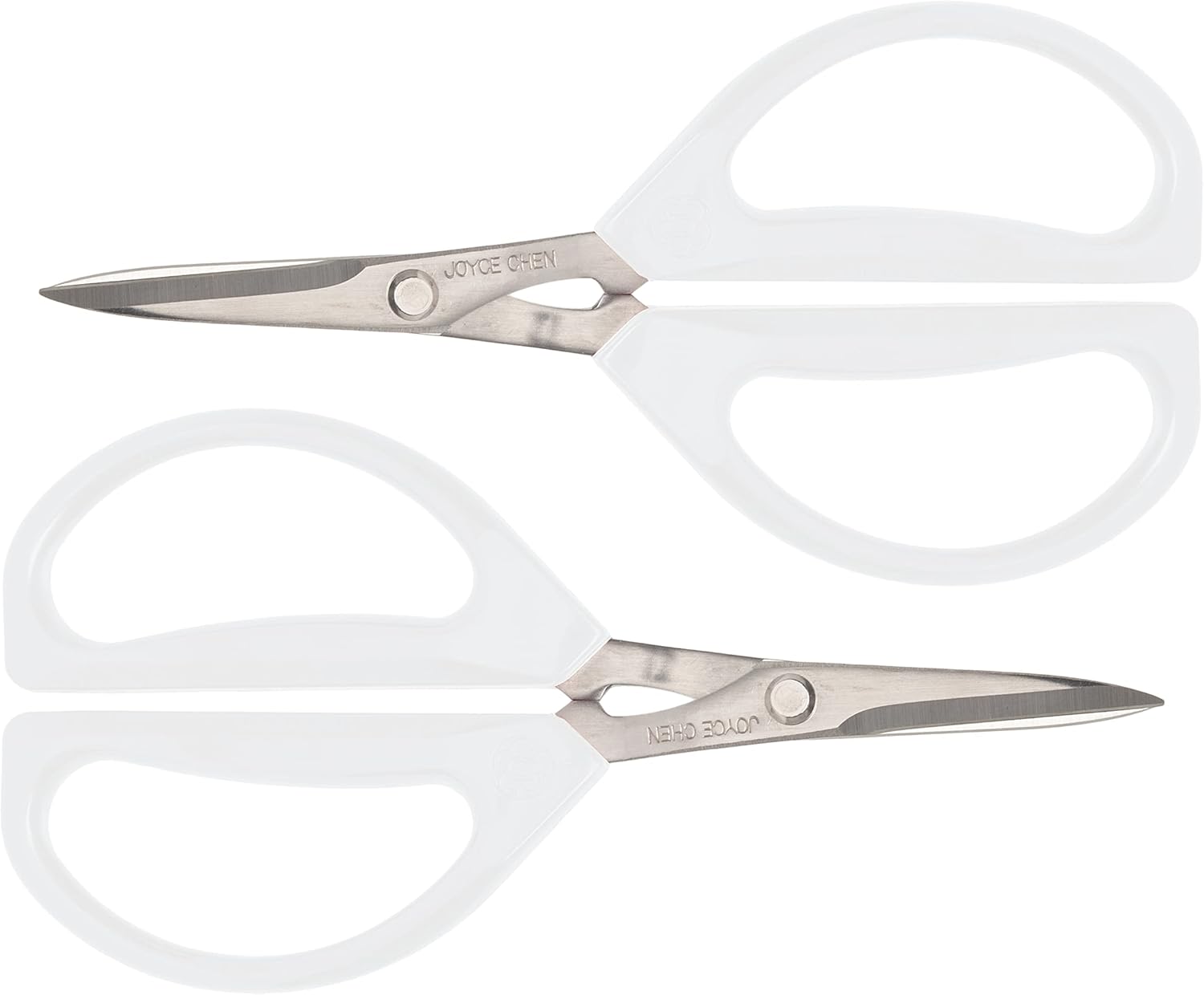 Joyce Chen Original Unlimited Kitchen Scissors – White – 2 Pack