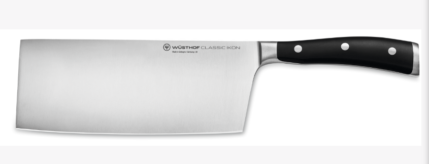 Wüsthof Classic Ikon Chinese Chef&#39;s Knife – 7&quot; Wusthof by Kitchen Niche