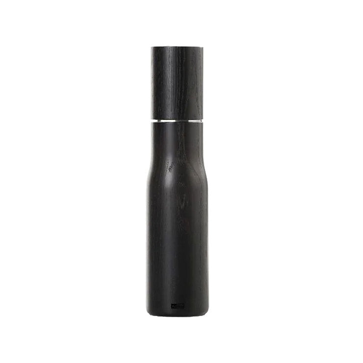 AdHoc LEVO Salt / Pepper Mill – Black Ash Wood – 5.9" / 15 cm