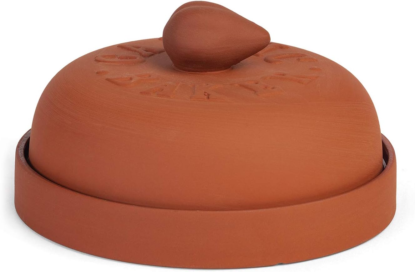 Fox Run 7" Terra Cotta Garlic Baker