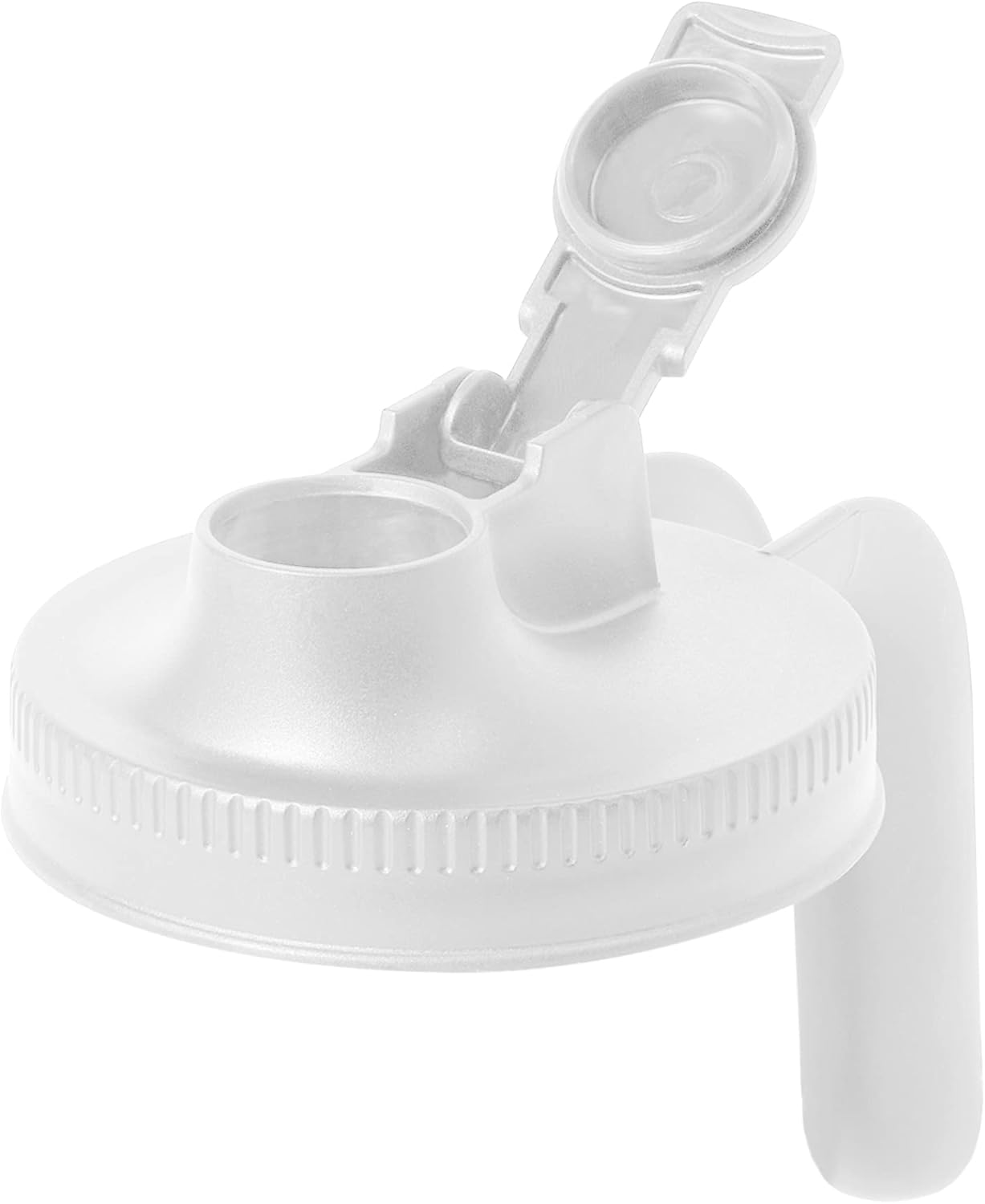 Jarware White Spout Lid Set with Handles