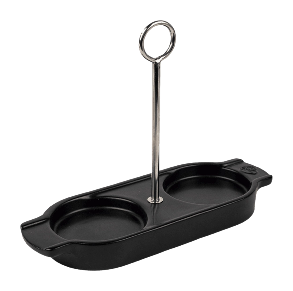 Peugeot Linea Ceramic Mill Tray with Handle Satin Black