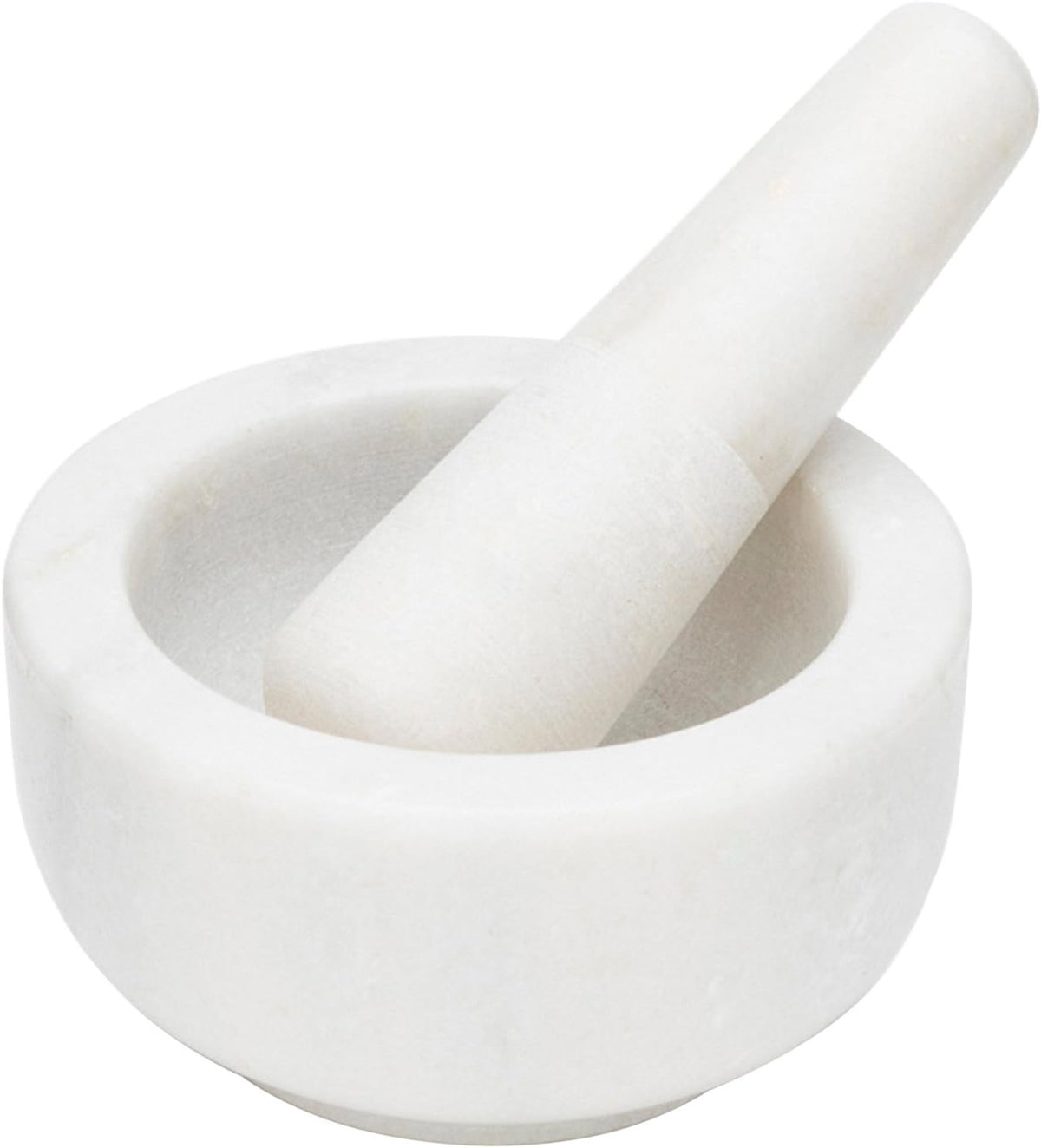 Fox Run White Marble Mortar &amp; Pestle