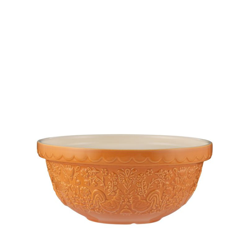 Mason Cash Roost Mixing Bowl 9.75-Inch Orange