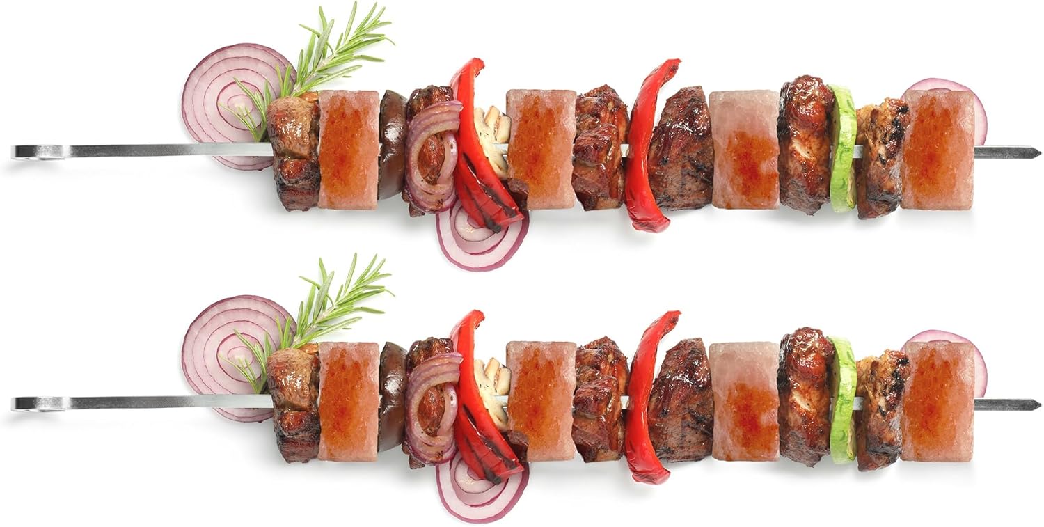 Outset Himalayan Salt Cube Skewers Set