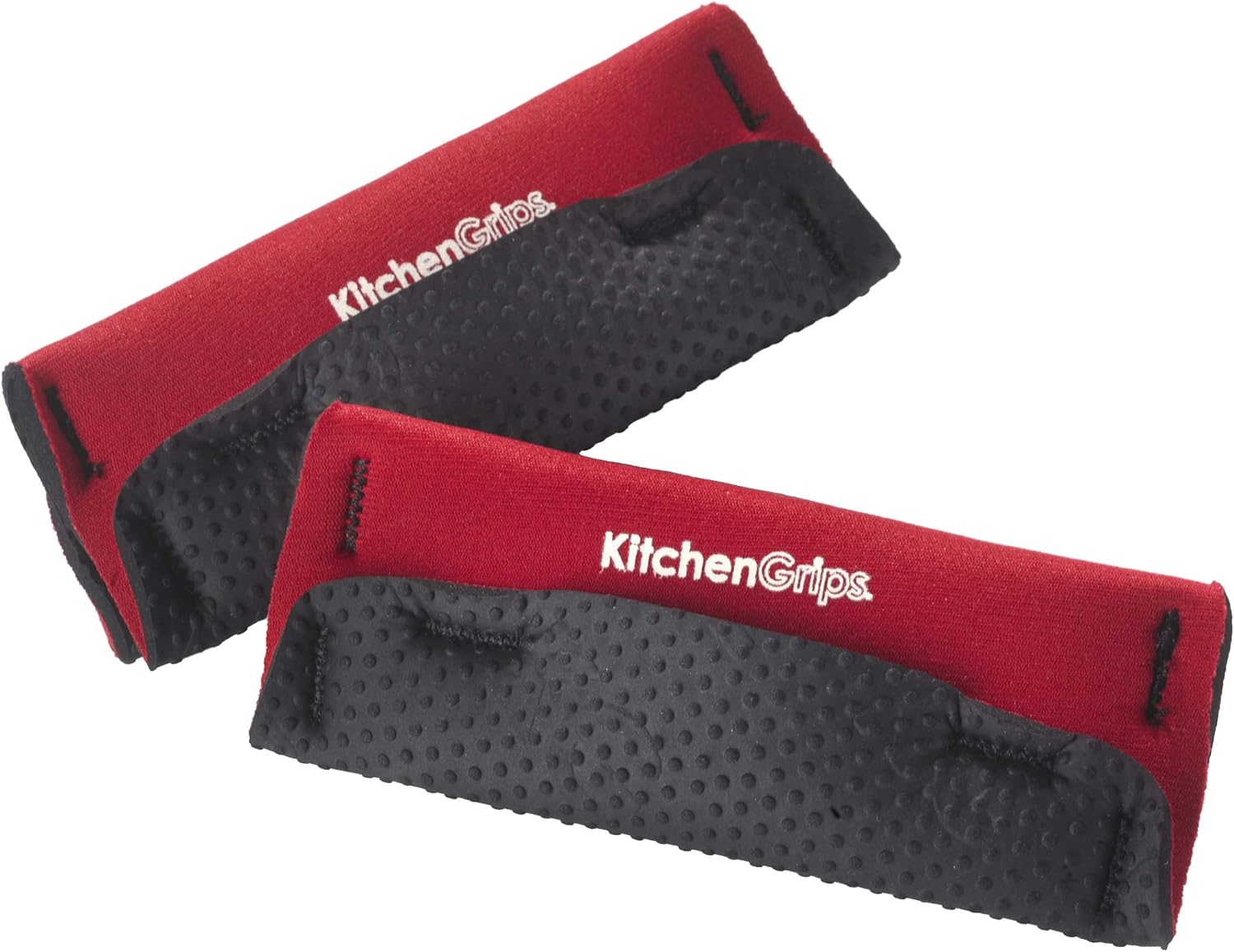 Kitchen Grips Loop Handle Holders 2-Piece Cherry Black