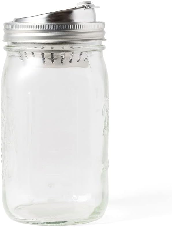 Jarware Wide Mouth Stainless Steel Drink Lid