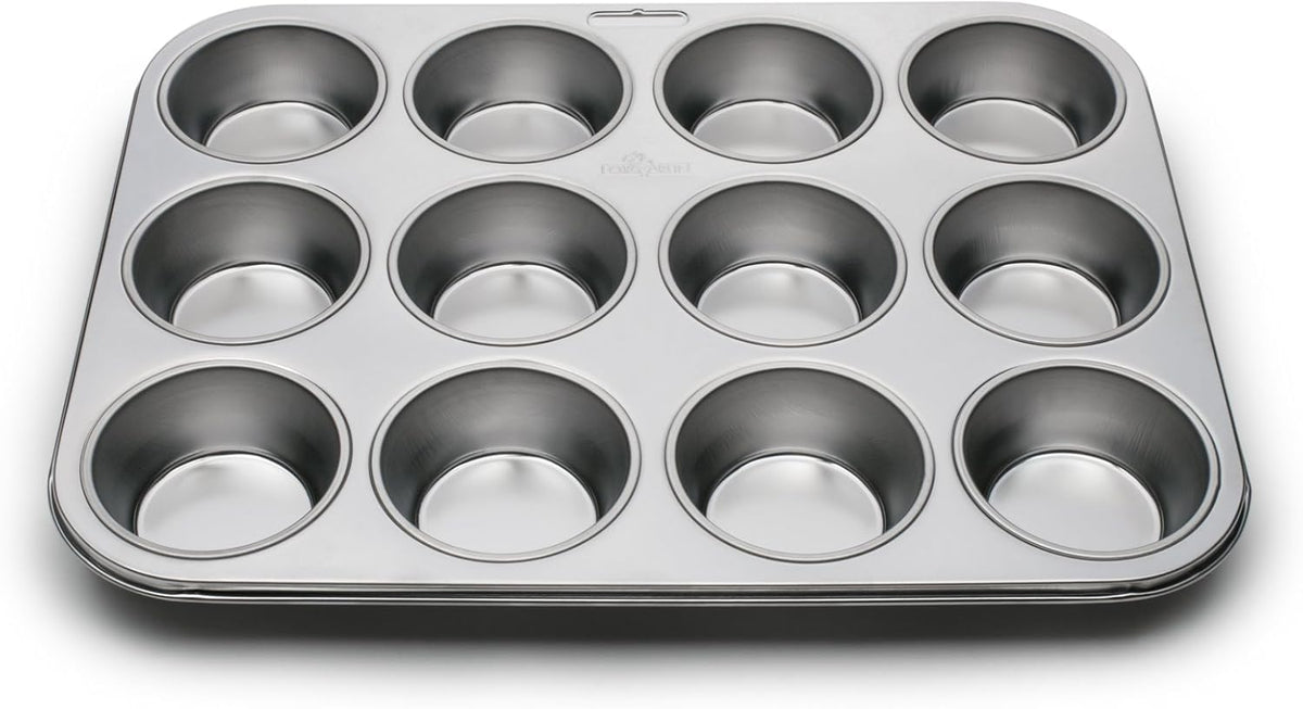 Fox Run Stainless Steel Muffin Pan
