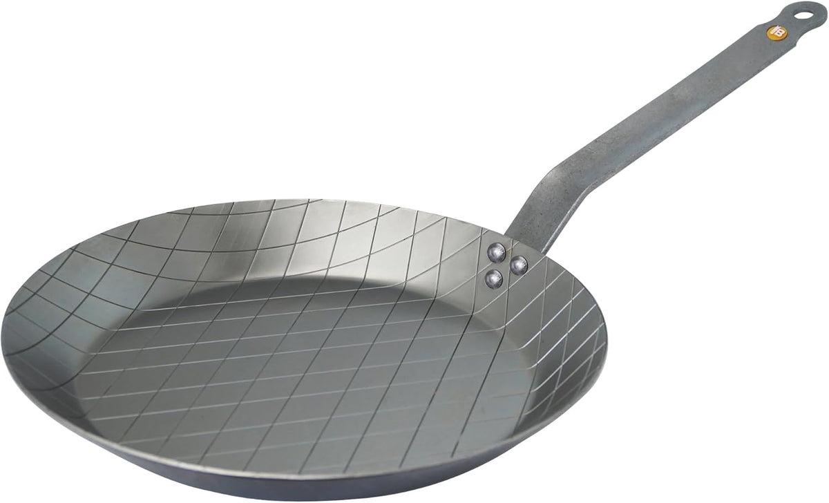 De Buyer Mineral B Steel Steak Fry Pan – 24 cm