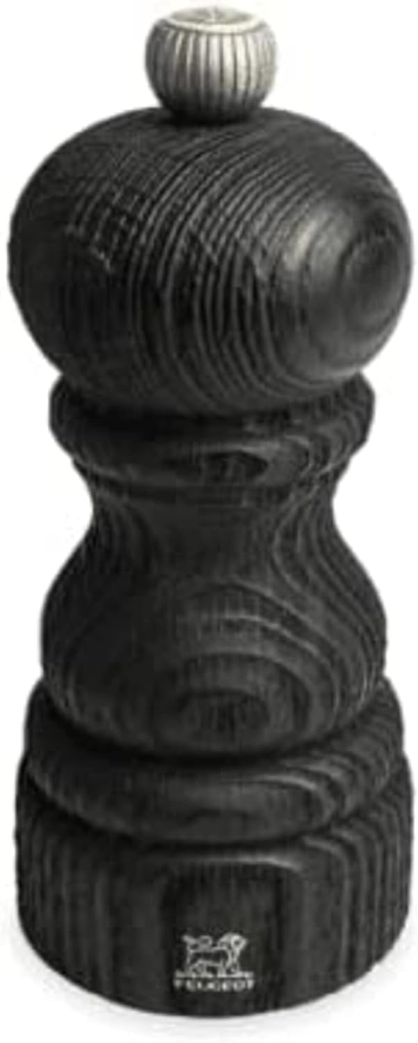 Peugeot Paris Nature Black Salt Mill – 12 cm