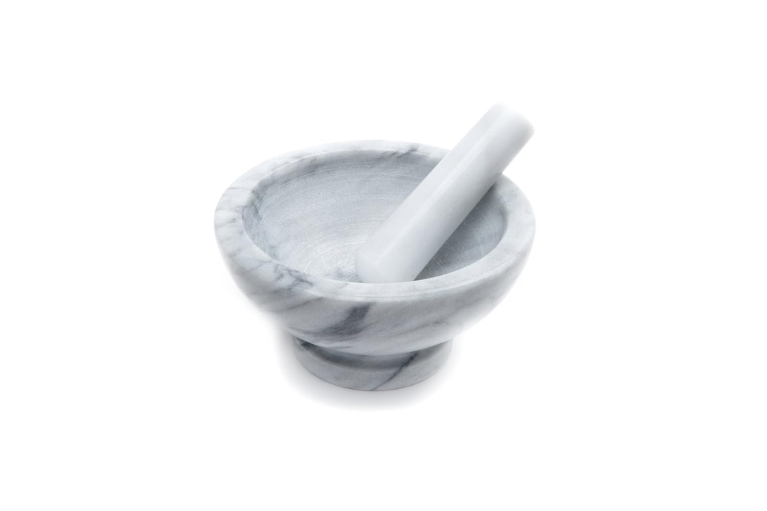 Fox Run Oversized White Marble Mortar & Pestle