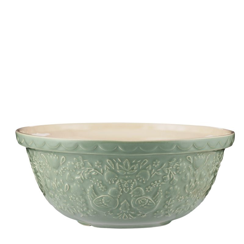 Mason Cash Roost Mixing Bowl 11.75-Inch Green
