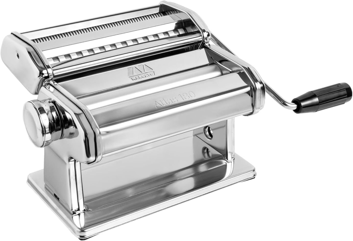 Marcato Atlas 180 Classic Premium Pasta Machine, Silver