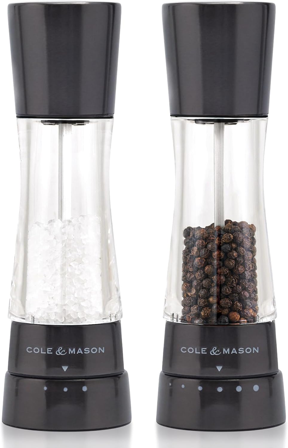 Cole & Mason Derwent Salt & Pepper Mill Gift Set – Iron Grey