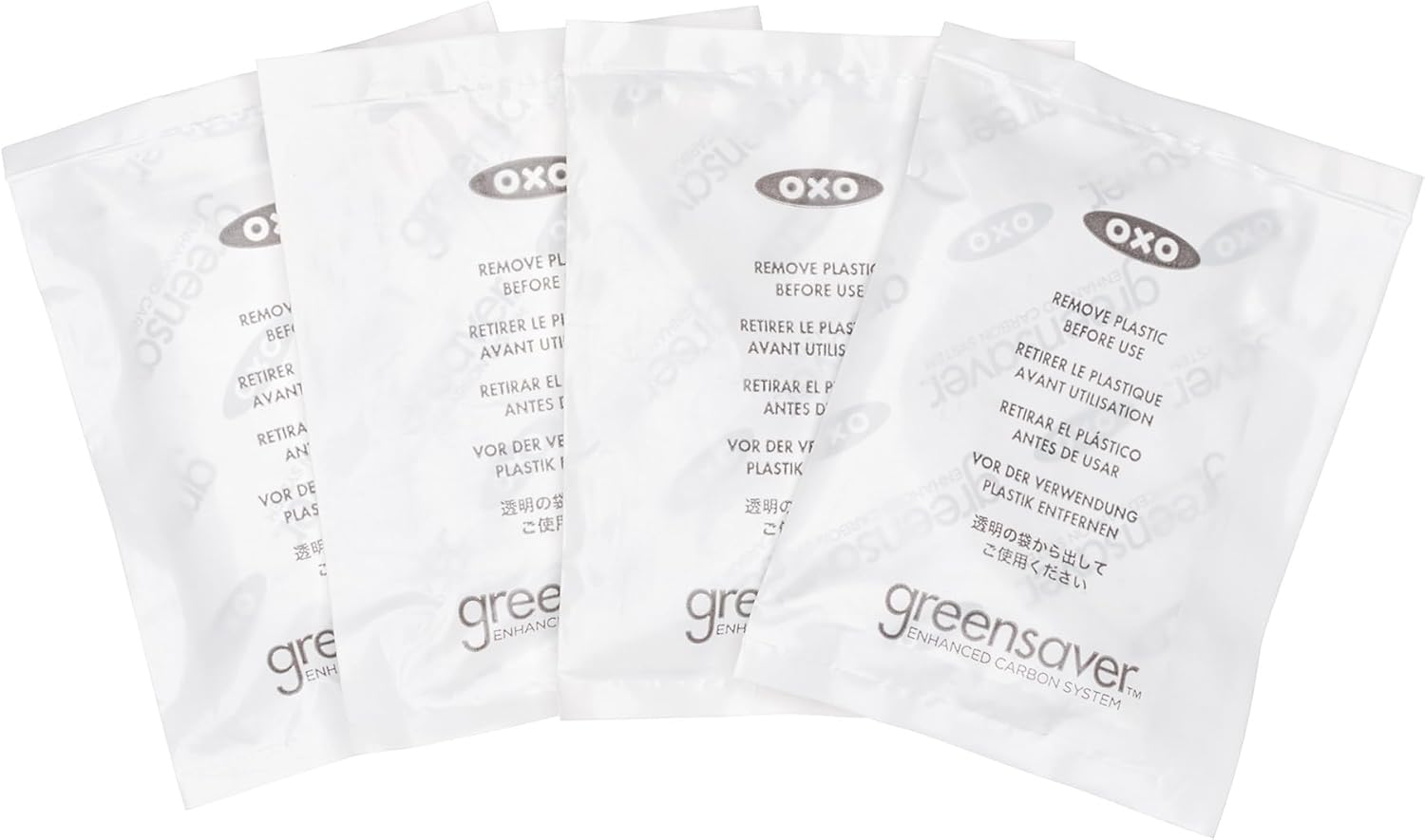 OXO Good Grips GreenSaver Carbon Filter Refills 4-Pack