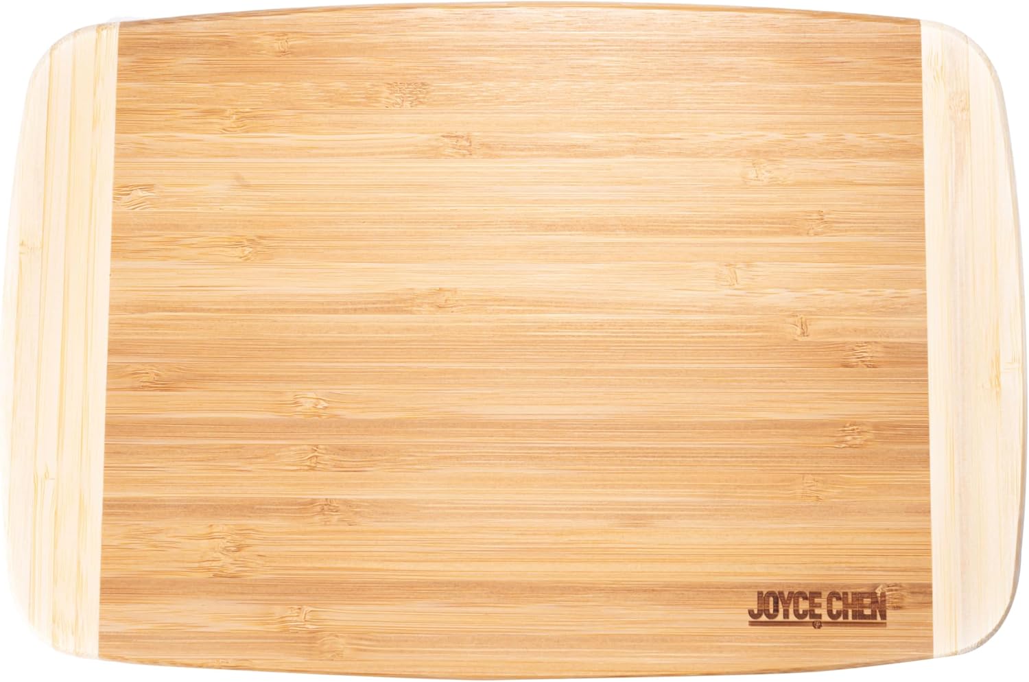 Joyce Chen Medium Burnished Bamboo Cutting Board – 8 x 12"