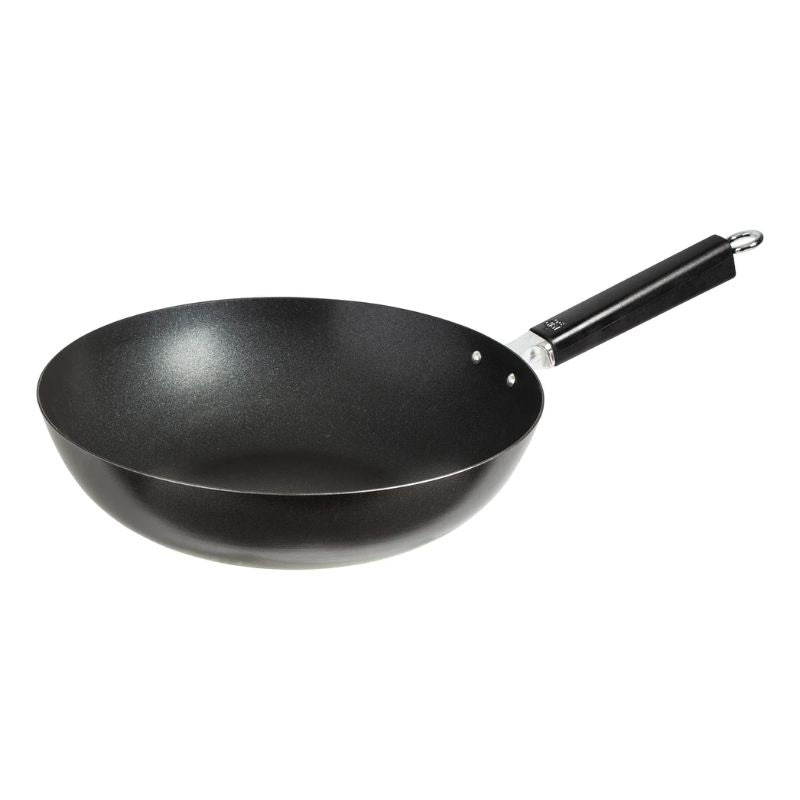 Joyce Chen Professional Series 12-Inch Carbon Steel Excalibur Nonstick Stir Fry Pan Joyce Chen by Kitchen Niche