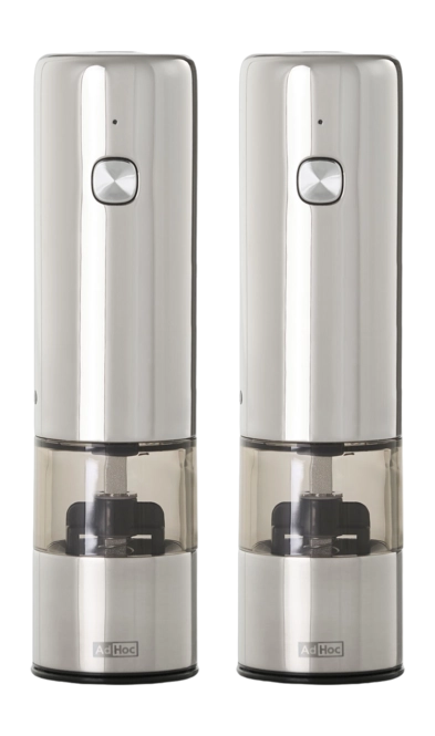 AdHoc i.MILL Mini Electric USB Pepper & Salt Mill Set – 5.5" / 14 cm