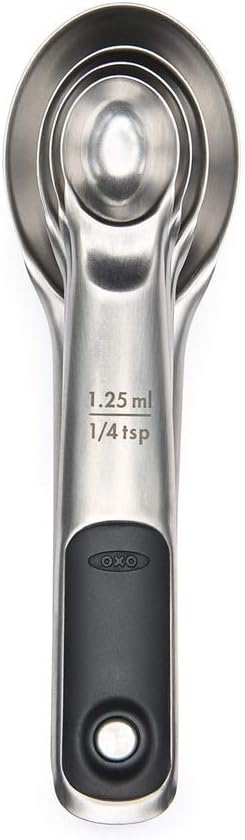 Oxo Good Grips Stainless Steel Set of 4 Measuring Spoons