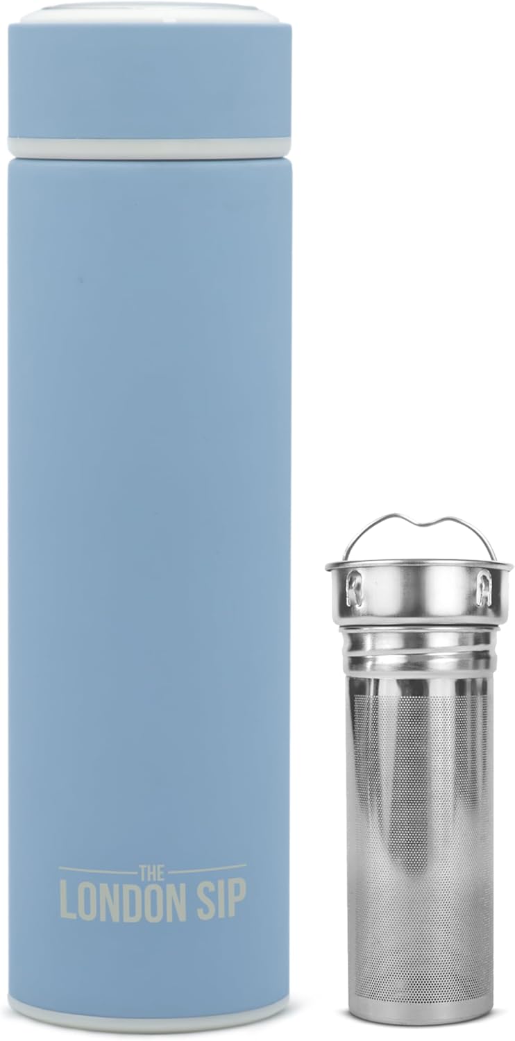 London Sip Tea Infuser Bottle – Blue Sunrise – 16 oz