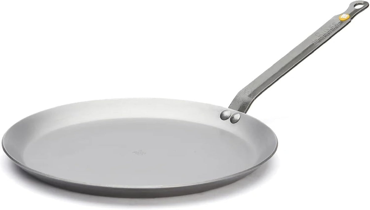 De Buyer Mineral B Element Steel Round Pancake Pan – 26 cm