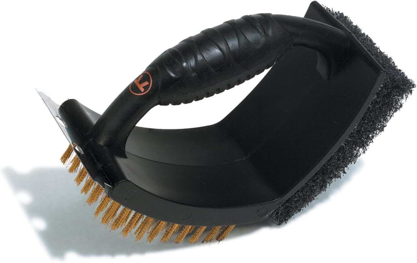 Outset Plastic V-Pad Grill Brush