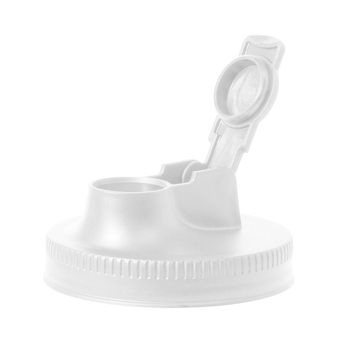 Jarware White Spout Lid Set of 2
