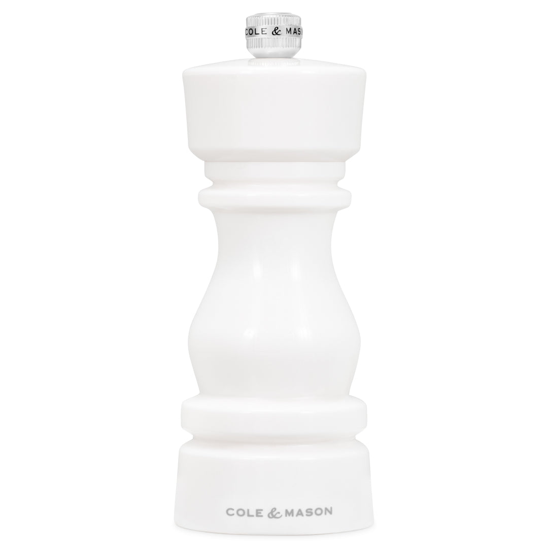 Cole & Mason London Salt Mill – White Acrylic