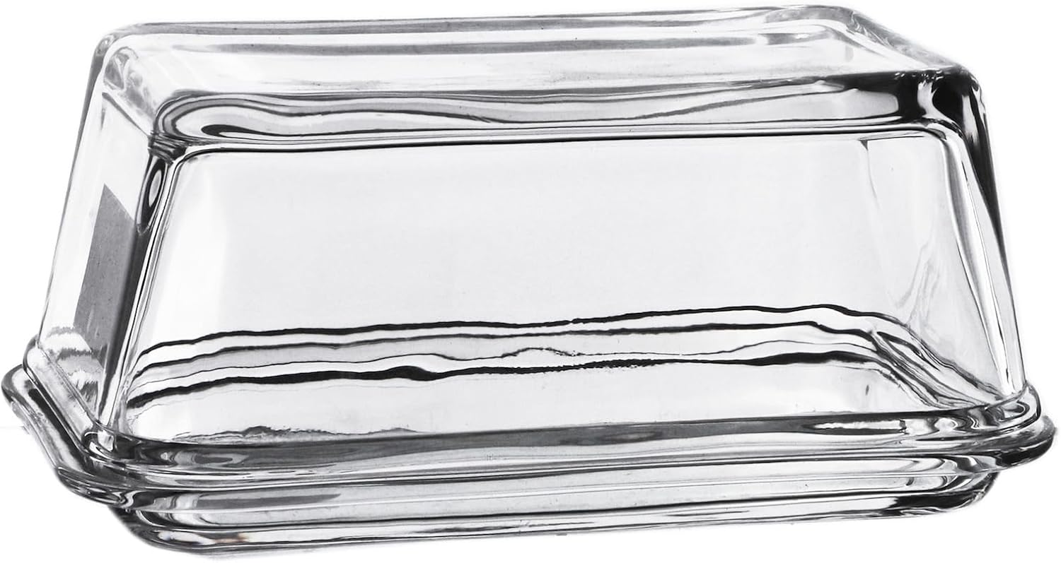 Fox Run Glass Butter Dish