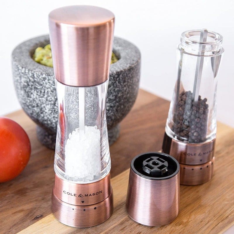 Cole & Mason Derwent Salt Mill – Copper – 7.5" / 19 cm