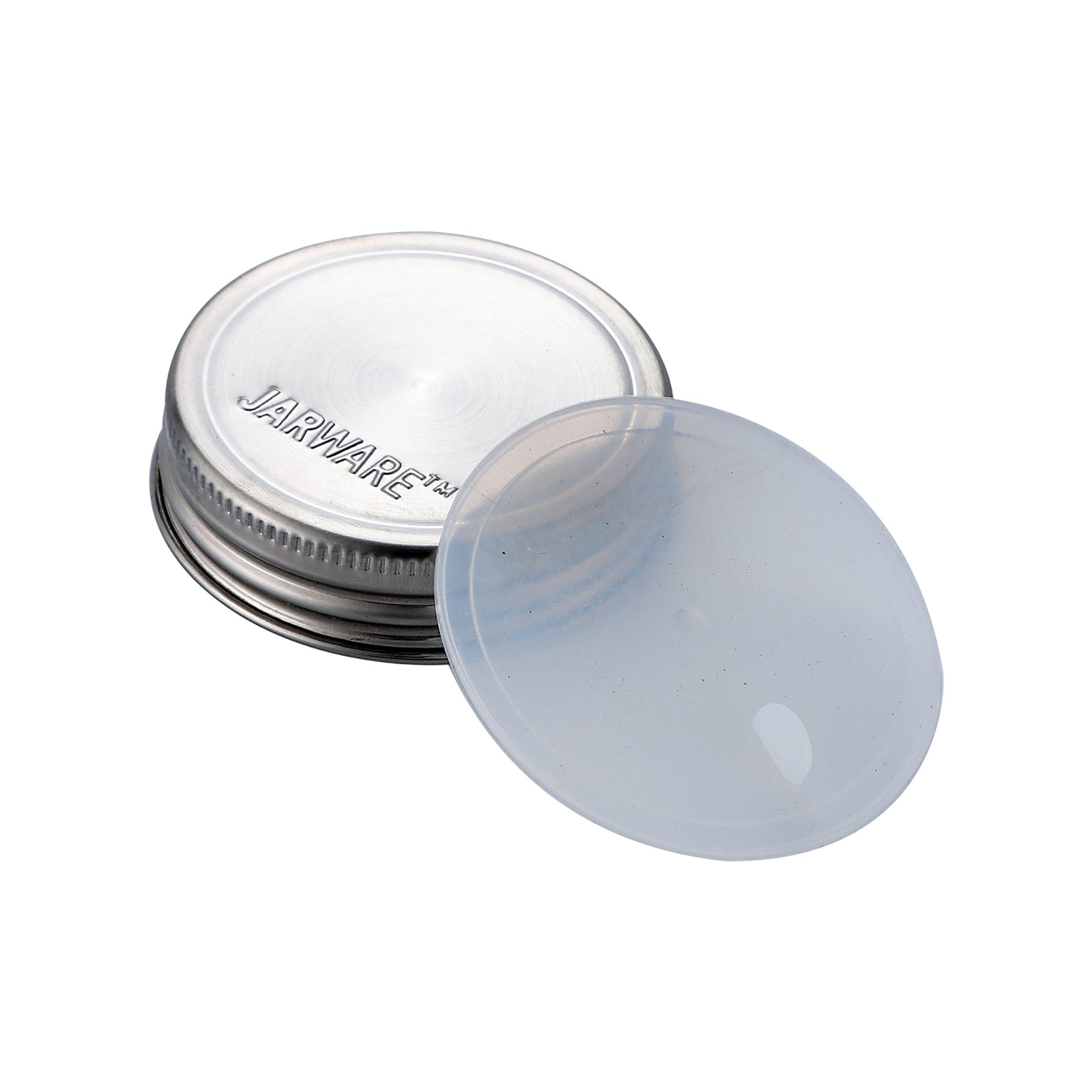 Jarware Stainless Steel Mason Jar Lids Set of 8