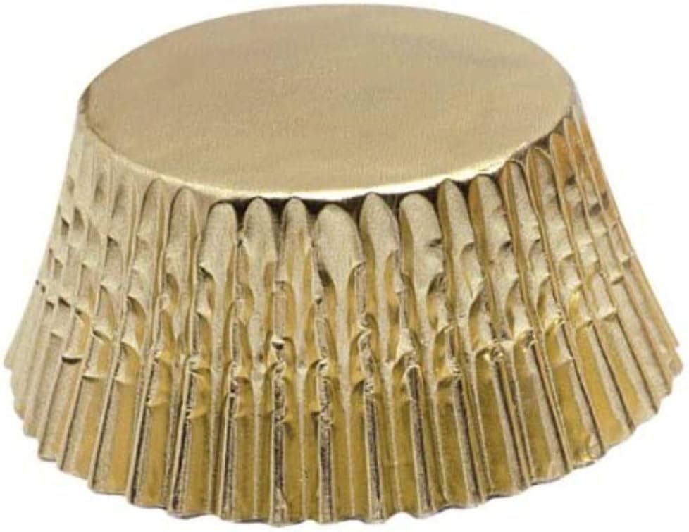 Fox Run Gold Foil Bake Cups - 32 Pack